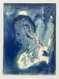 Abraham and Sarah by Marc Chagall at Dellasposa