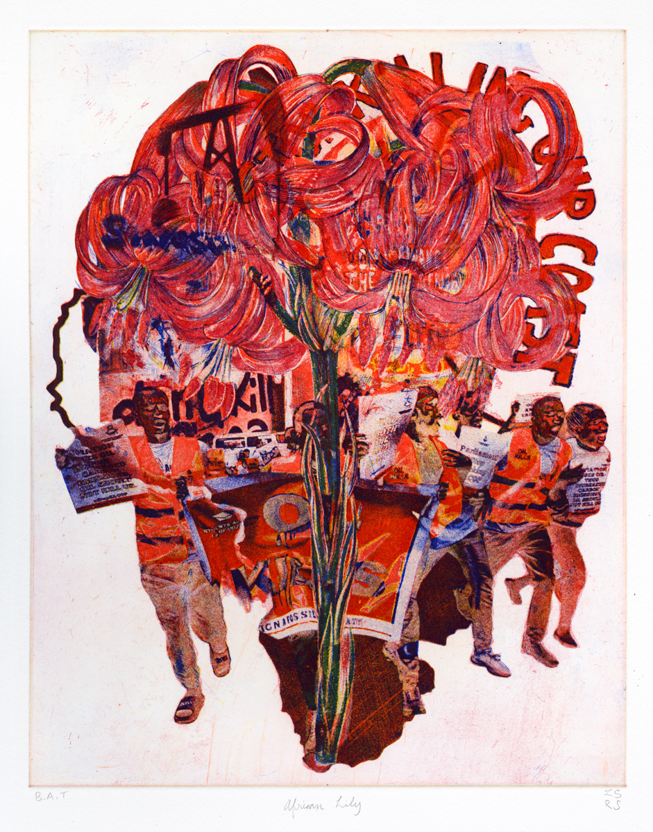 African Lily, from Spring Wake, Vol. 1, 2025 by Zorawar Sidhu & Rob Swainston