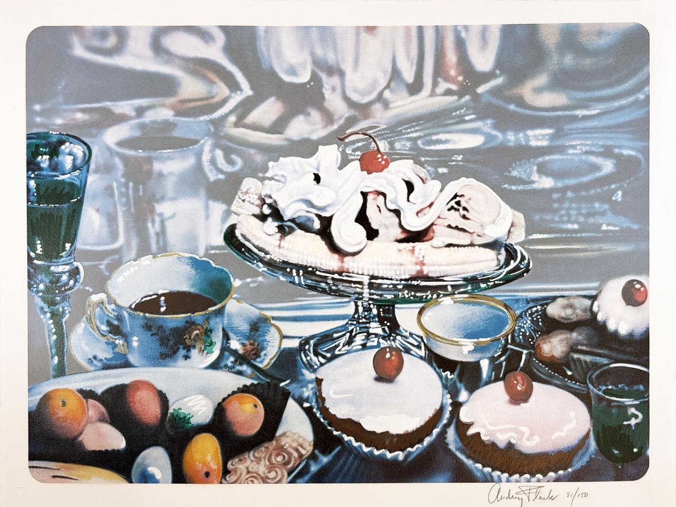 Banana Split Sundae from The Presidential Portfolio by Audrey Flack