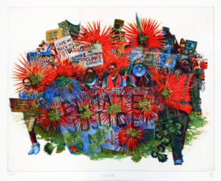 Bidibid, from Spring Wake, Vol. 1, 2025 by Zorawar Sidhu & Rob Swainston at LeRoy Neiman Center for Print Studies