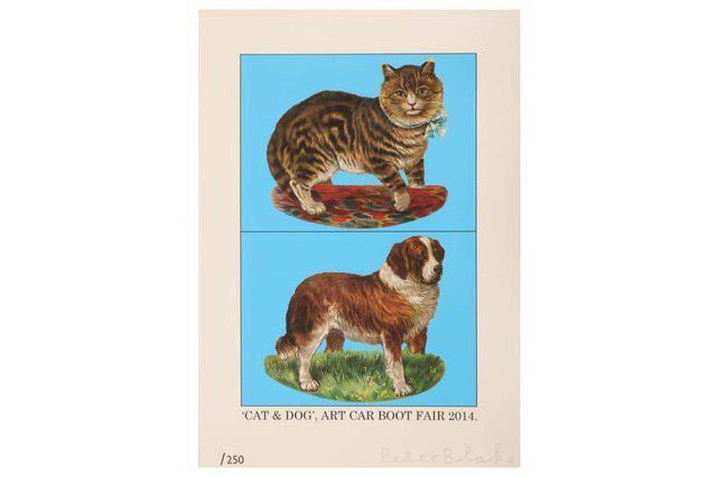 Cat and Dog by Peter Blake