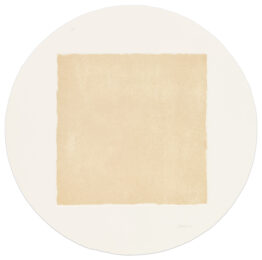 Circle Lithograph by Robert Ryman at Krakow Witkin Gallery