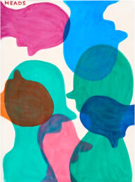 Untitled (Heads) by David Shrigley at Dellasposa