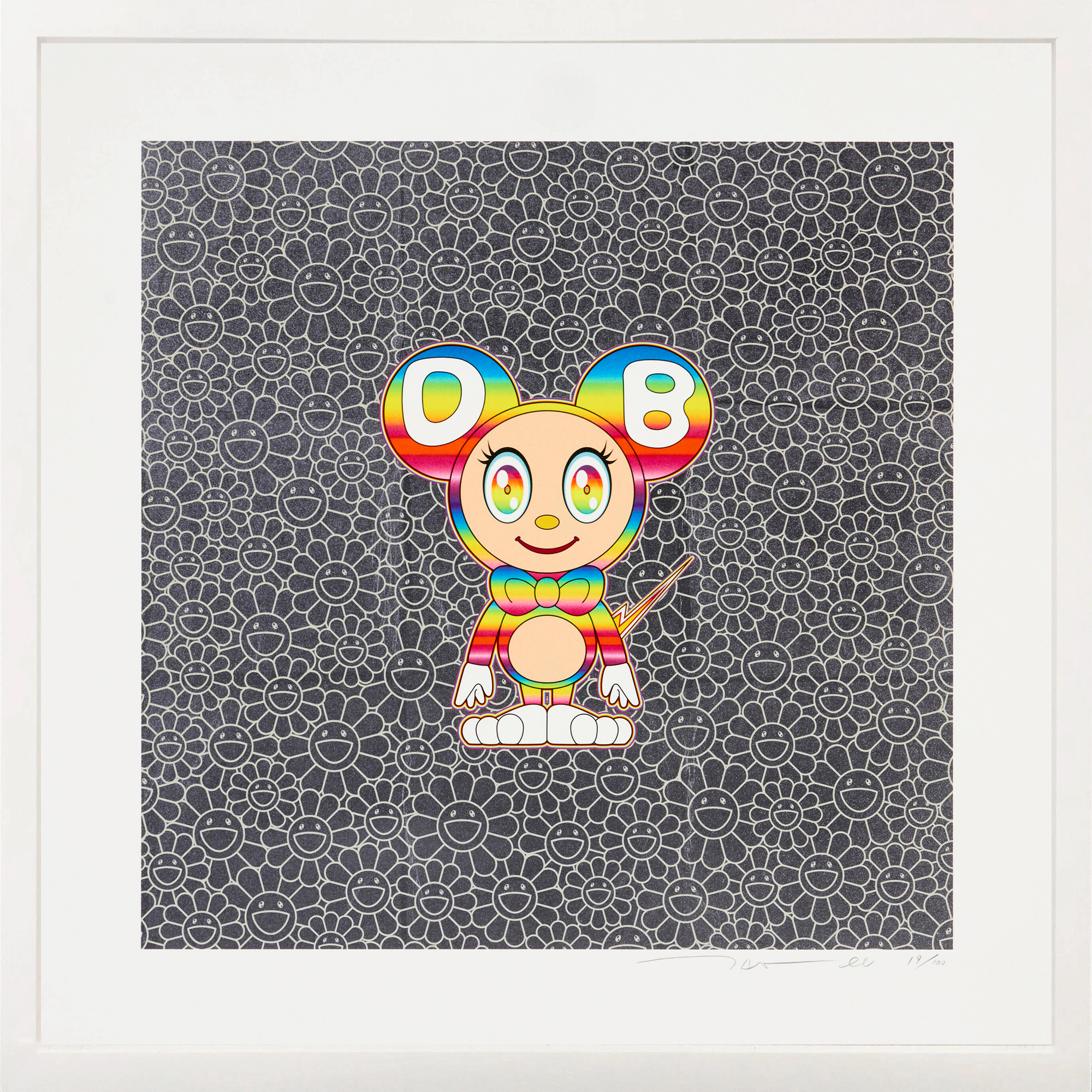 Dob (Rainbow) by Takashi Murakami