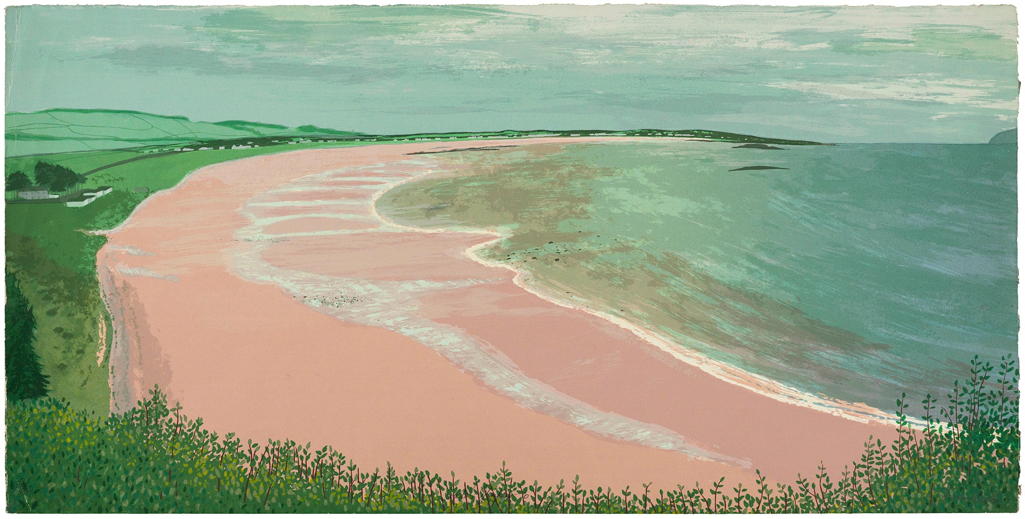 Coastal Glimpses 6 by Frances Walker