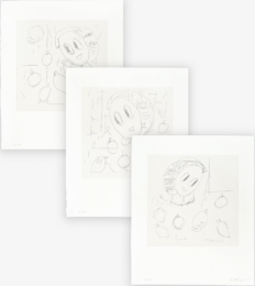 Frau und Früchte (Set) by André Butzer at JRP|Editions