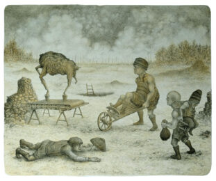 Gathering of New Minds by Michael Barnes at Atelier le Grand Village