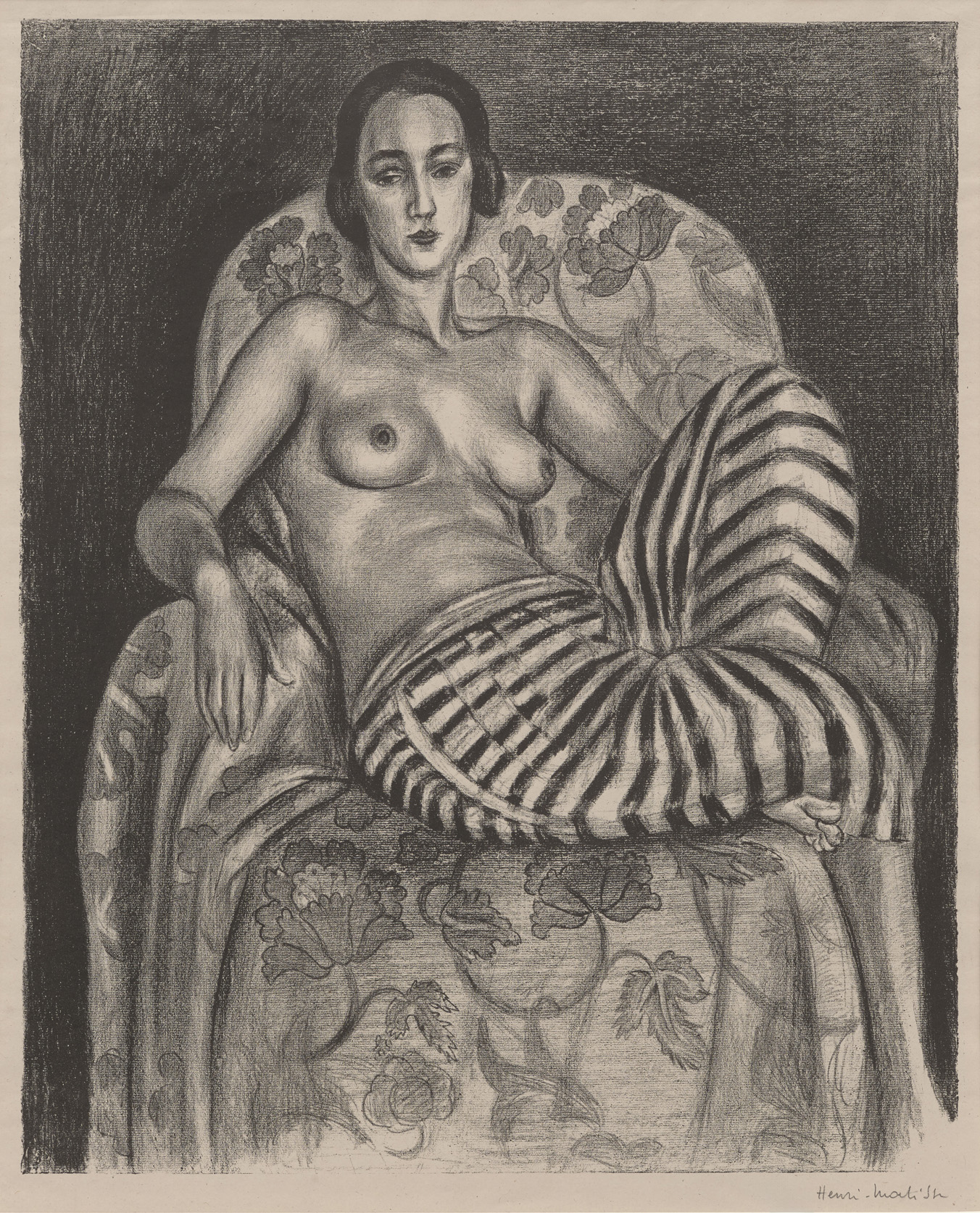 Grande odalisque à la culotte bayadère by Henri Matisse