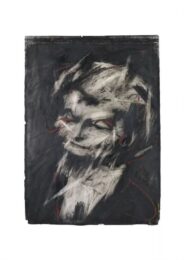Head of Helen Gillespie II (1962), from The Charcoal Heads by Frank Auerbach at Dovehouse Contemporary