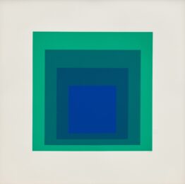 Homage to the Square: Edition Keller la by Josef Albers at Susan Sheehan Gallery