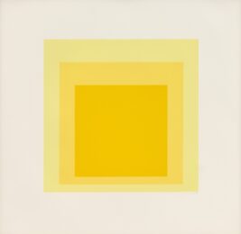Homage to the Square: Edition Keller lg by Josef Albers at Susan Sheehan Gallery
