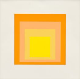 Homage to the Square: Edition Keller lh by Josef Albers at Susan Sheehan Gallery