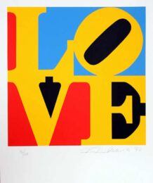The Book of Love 6 by Robert Indiana at Hamilton-Selway Fine Art