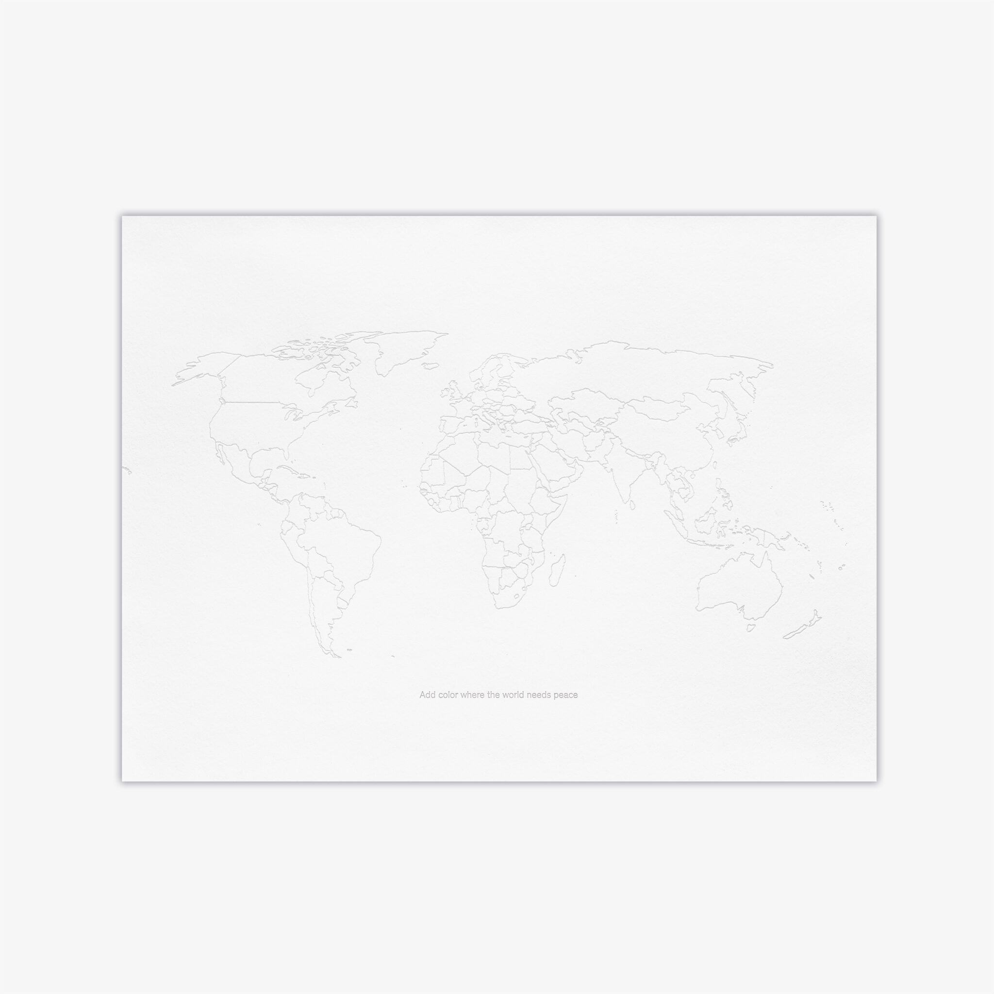 Add Color Where the World Needs Peace by Yoko Ono