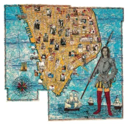The Wonderfulness of Downtown by Jane Hammond at ULAE