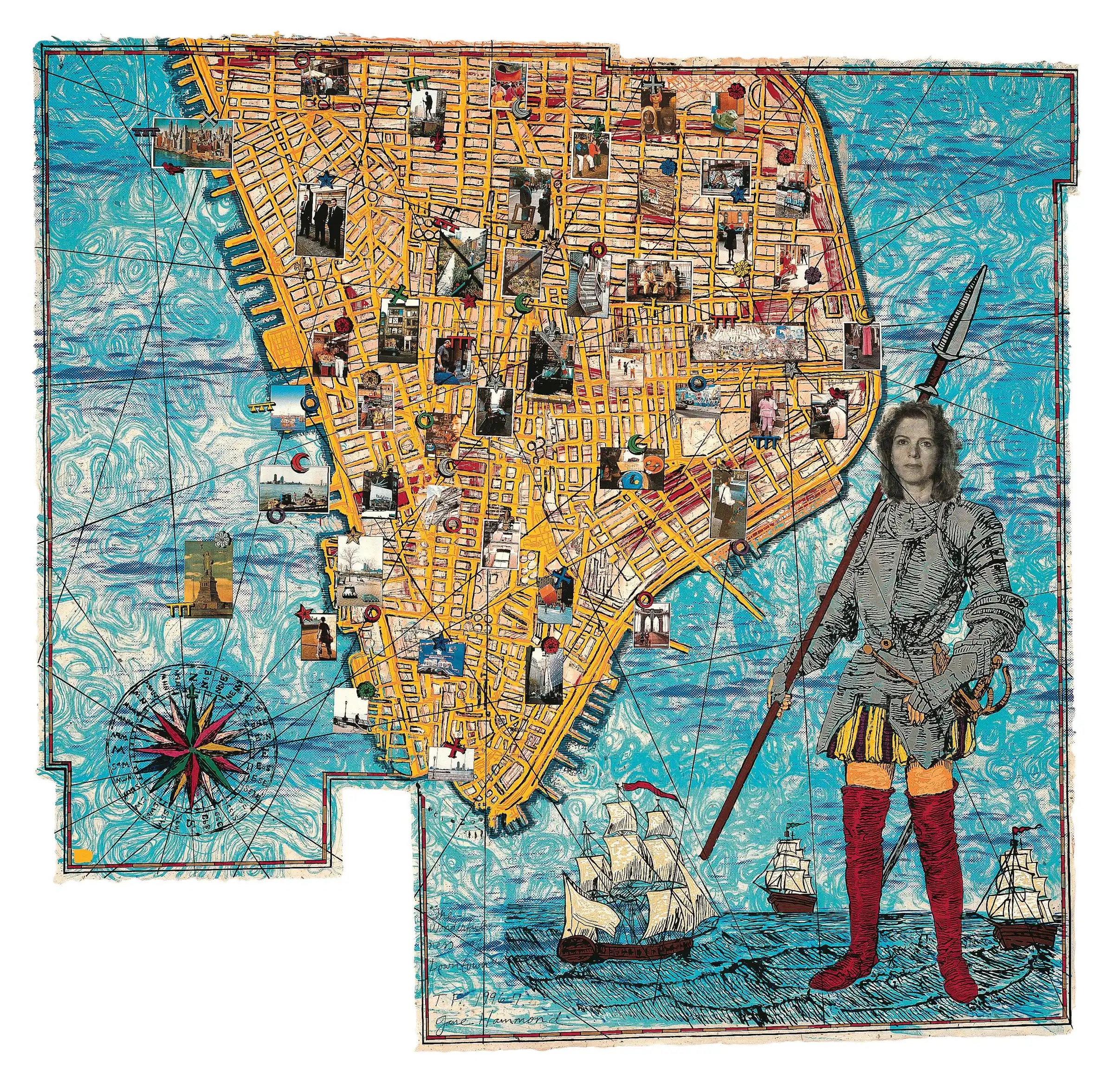 The Wonderfulness of Downtown by Jane Hammond