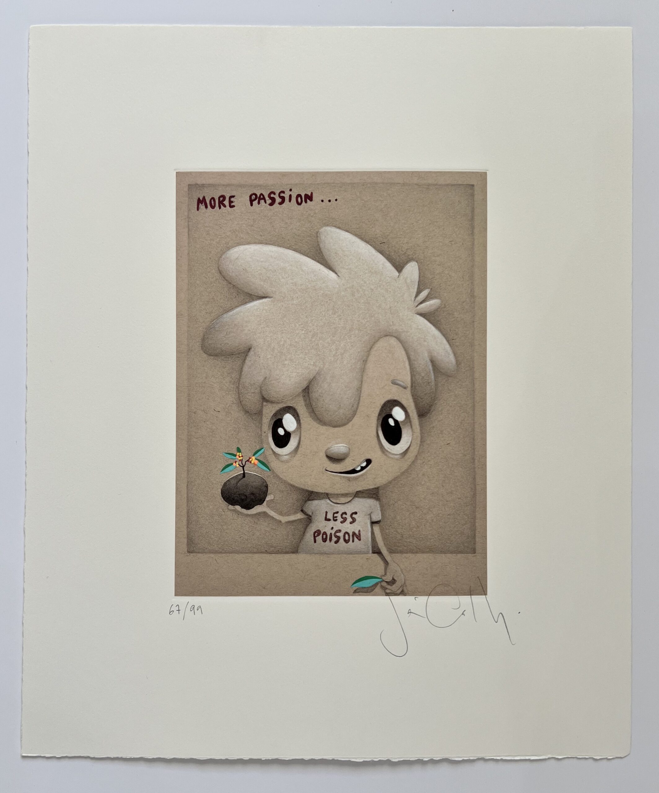 More Passion, Less Poison by Javier Calleja