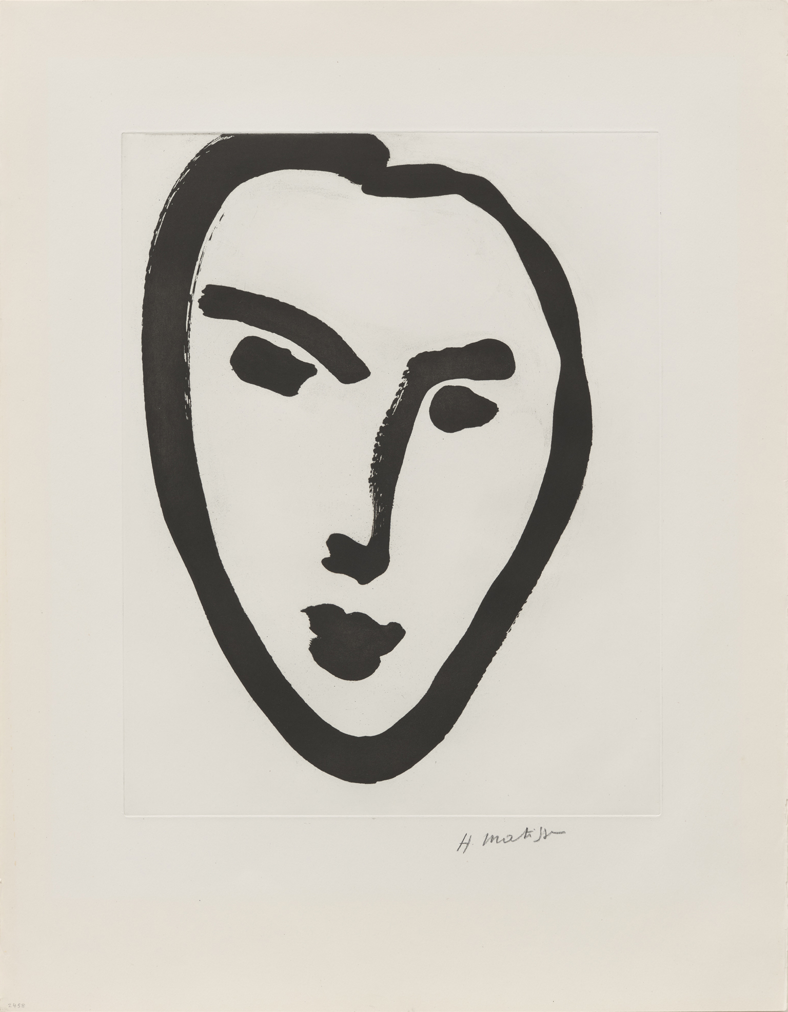 Jeune étudiant. Masque I by Henri Matisse