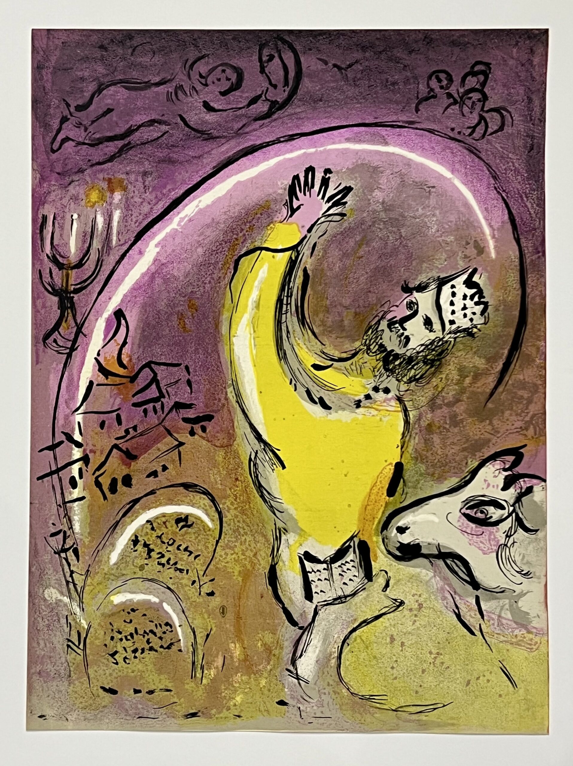 King Solomon by Marc Chagall