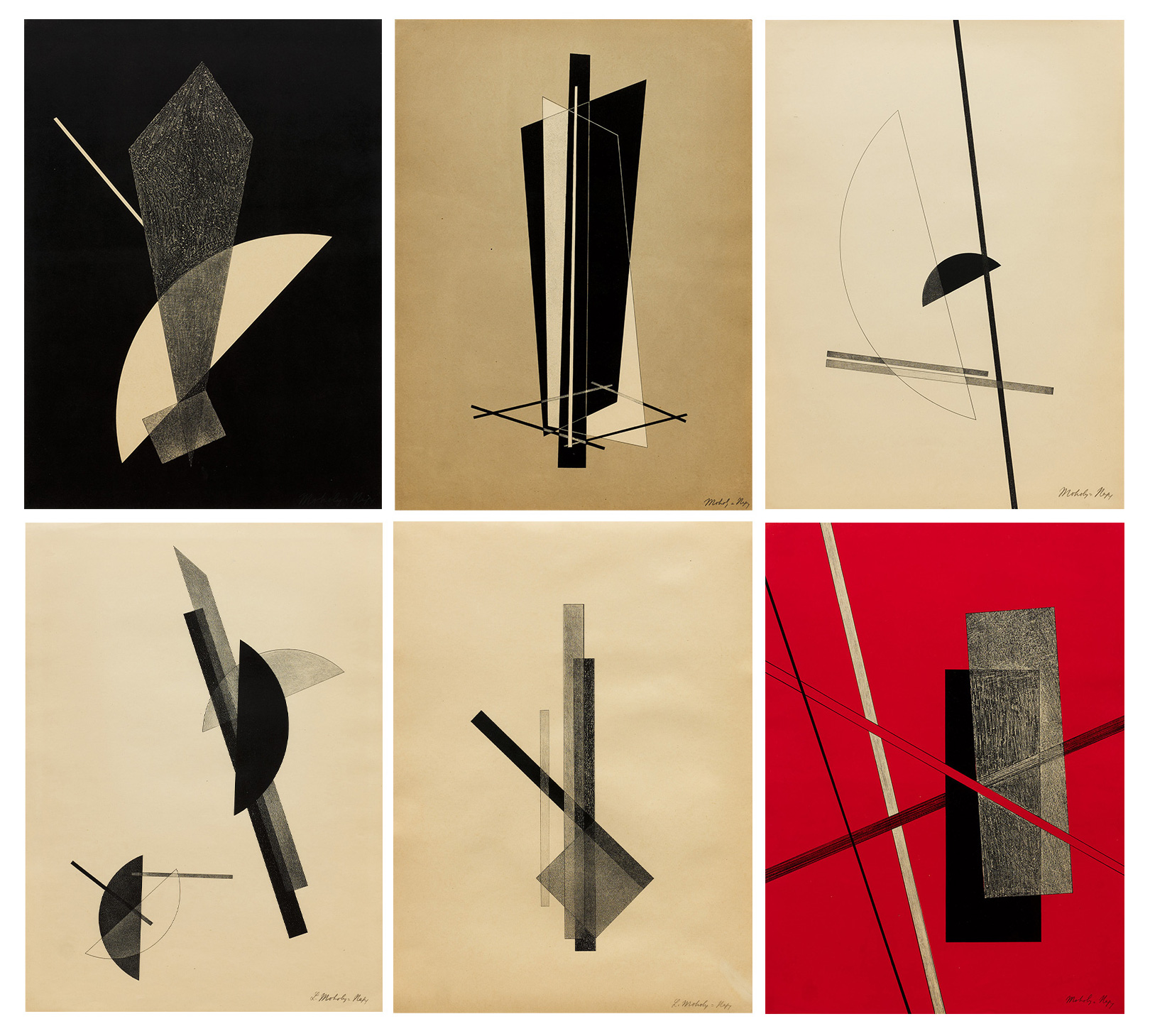 Konstruktionen. Kestnermappe 6 by Laszlo Moholy-Nagy