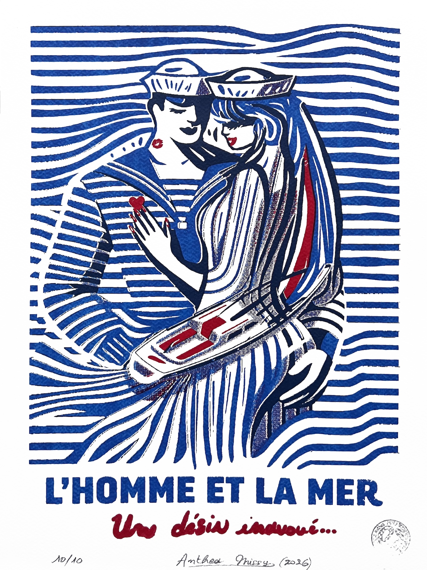 L’Homme et la Mer (The Man and the Sea) by Anthea Missy