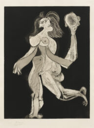 La femme au tambourin by Pablo Picasso at Susan Sheehan Gallery
