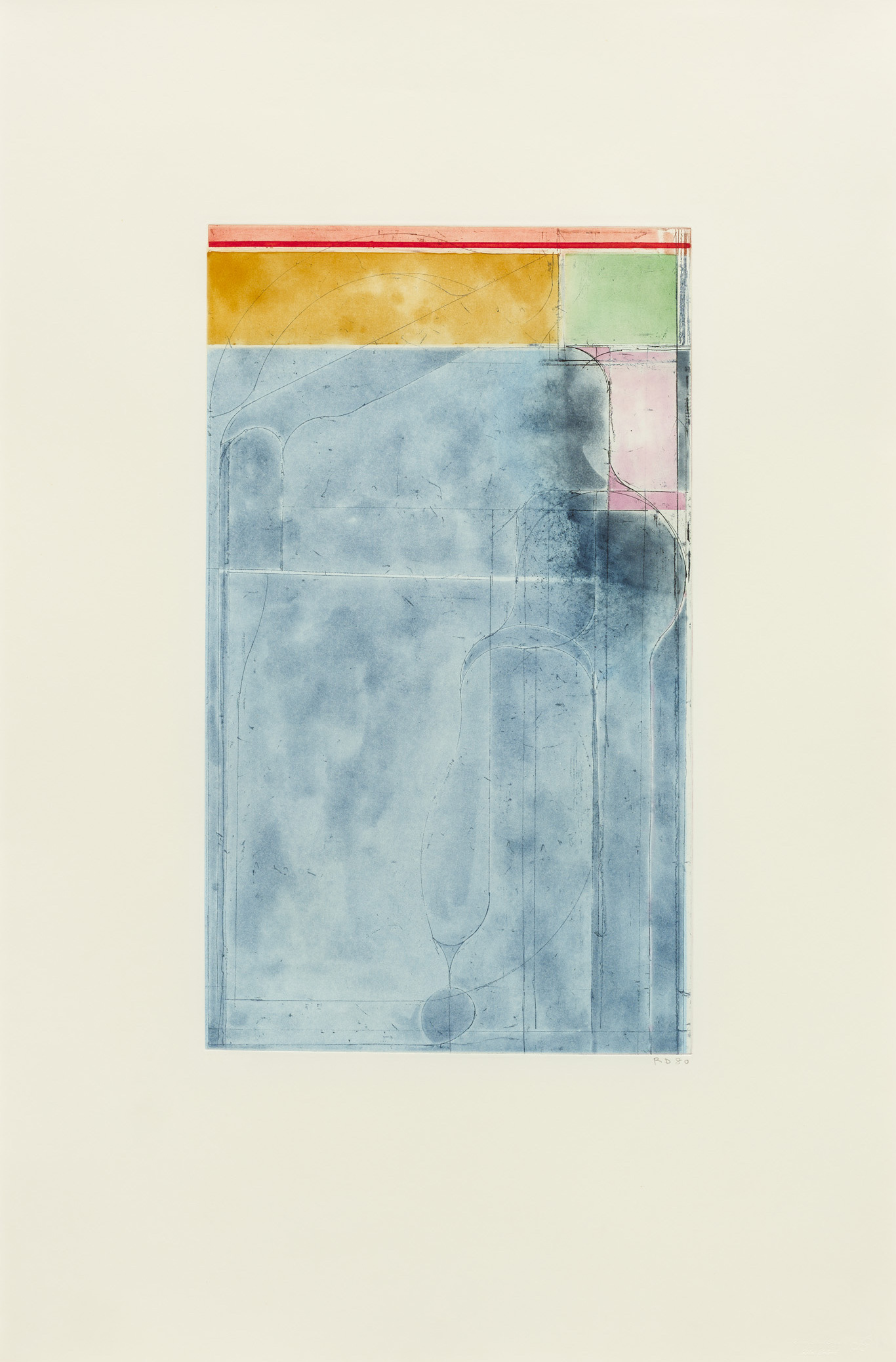 Large Light Blue by Richard Diebenkorn