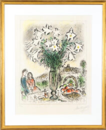 Les arums (The Arums) by Marc Chagall at Epicentrum Art Gallery