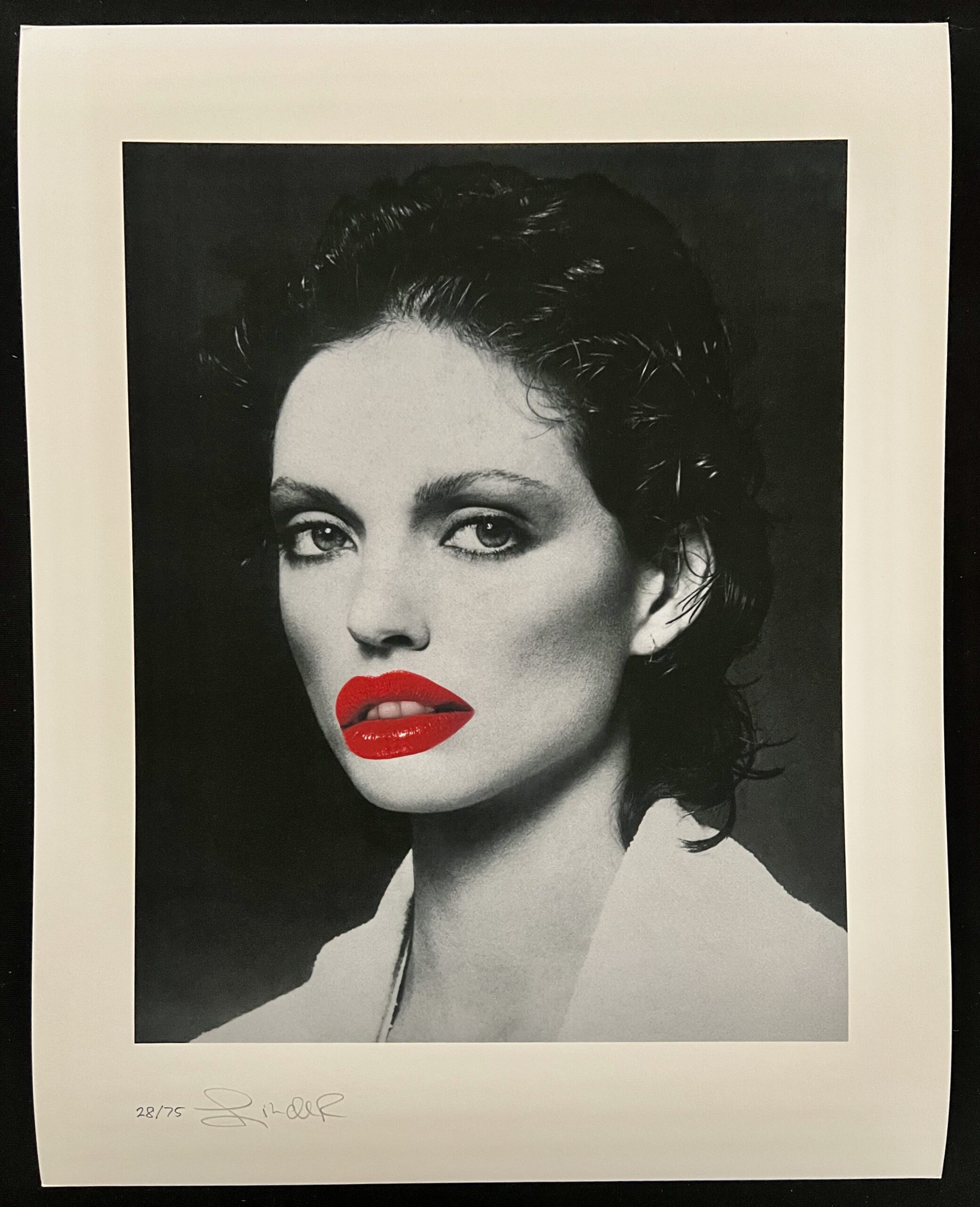 Soul Meets Soul on Lovers’ Lips by Linder Sterling