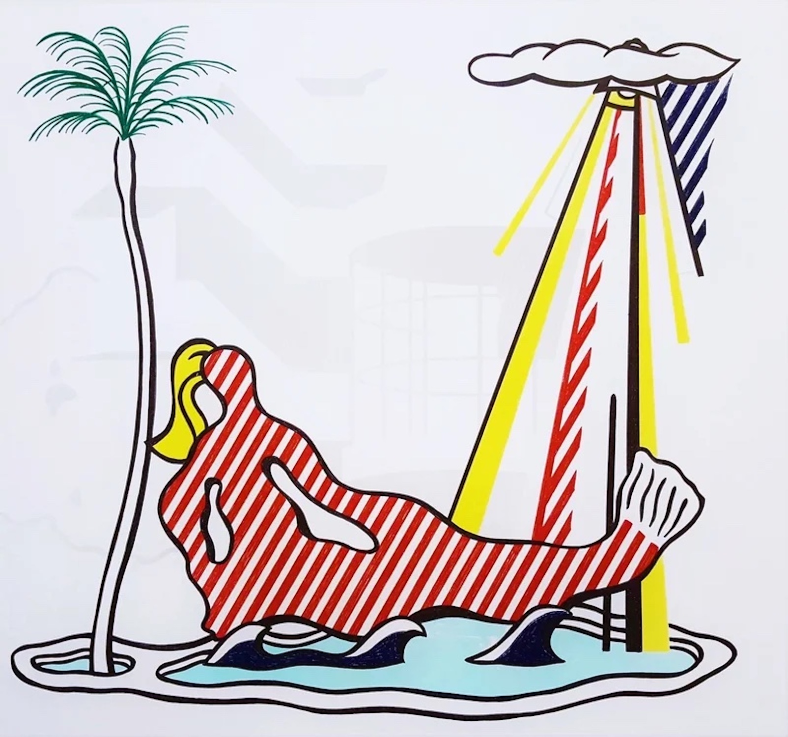 Mermaid, for Miami Beach by Roy Lichtenstein