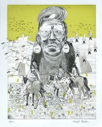 Chief Joseph (March 3, 1840-September 21, 1904) by Wardell Milan at LeRoy Neiman Center for Print Studies