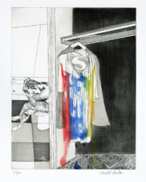 Don’t be sad Superman. You still have your powers. by Wardell Milan at LeRoy Neiman Center for Print Studies