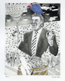 The Golden Age of Chaos by Wardell Milan at LeRoy Neiman Center for Print Studies