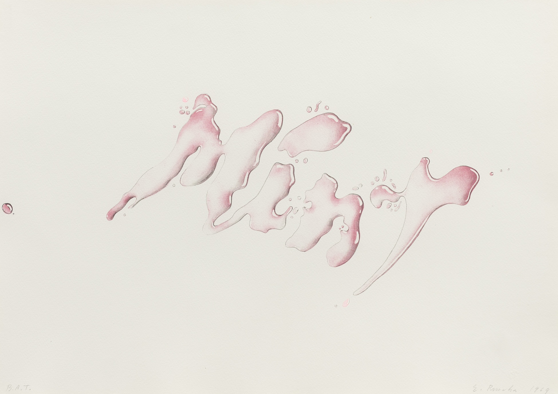 Mint by Ed Ruscha