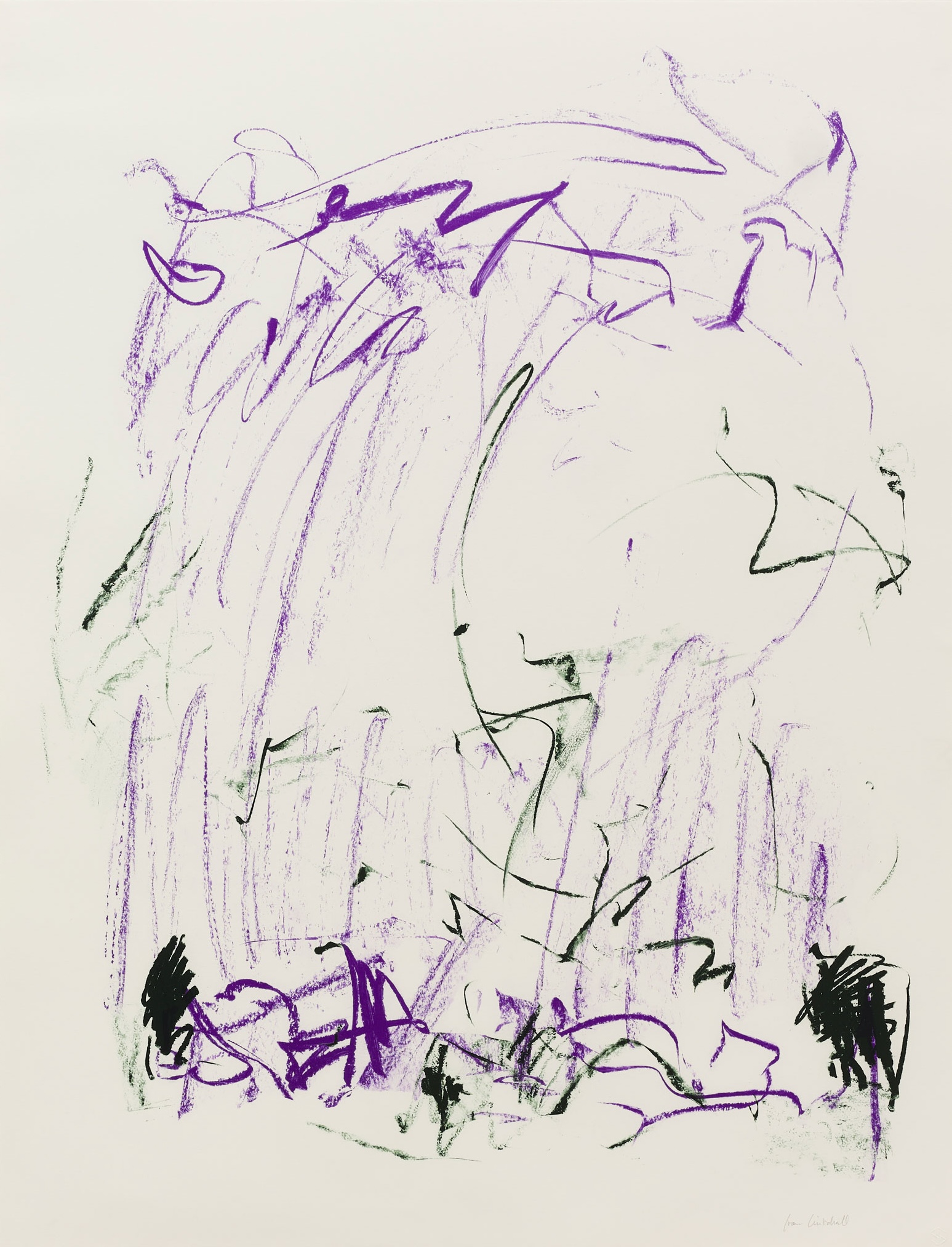 Sides of a River III by Joan Mitchell