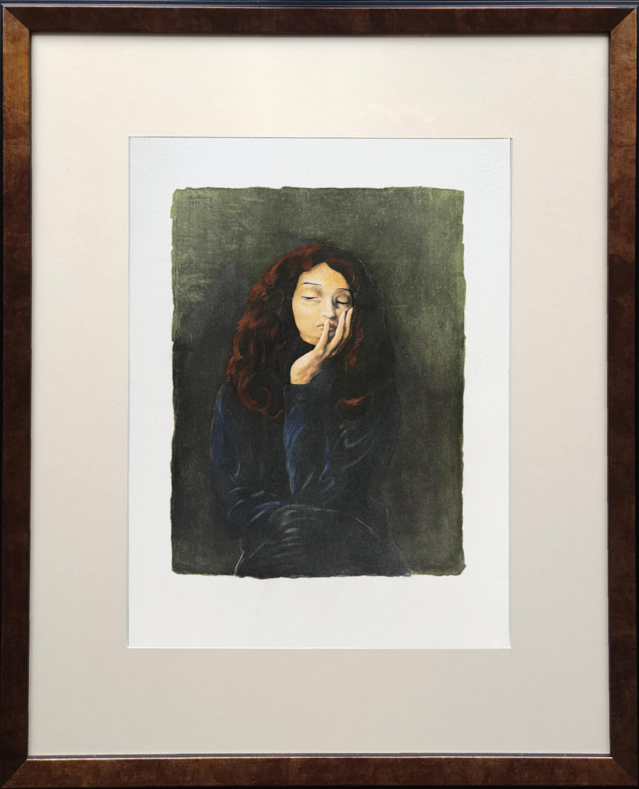 La belle clairvoyante (The Beautiful Clairvoyant) by Moise Kisling