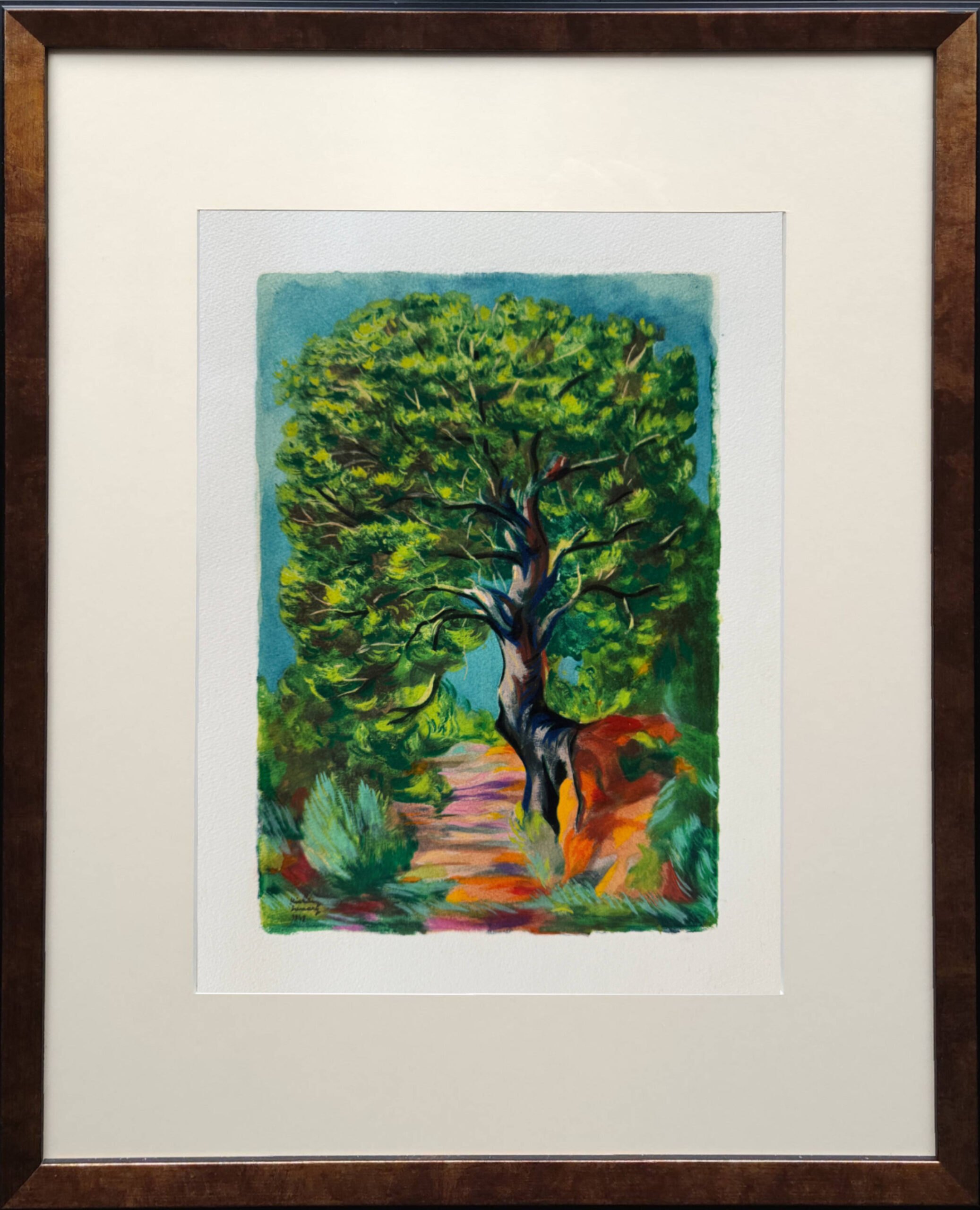 L’entrée du camp (The Entrance to the Camp) by Moise Kisling