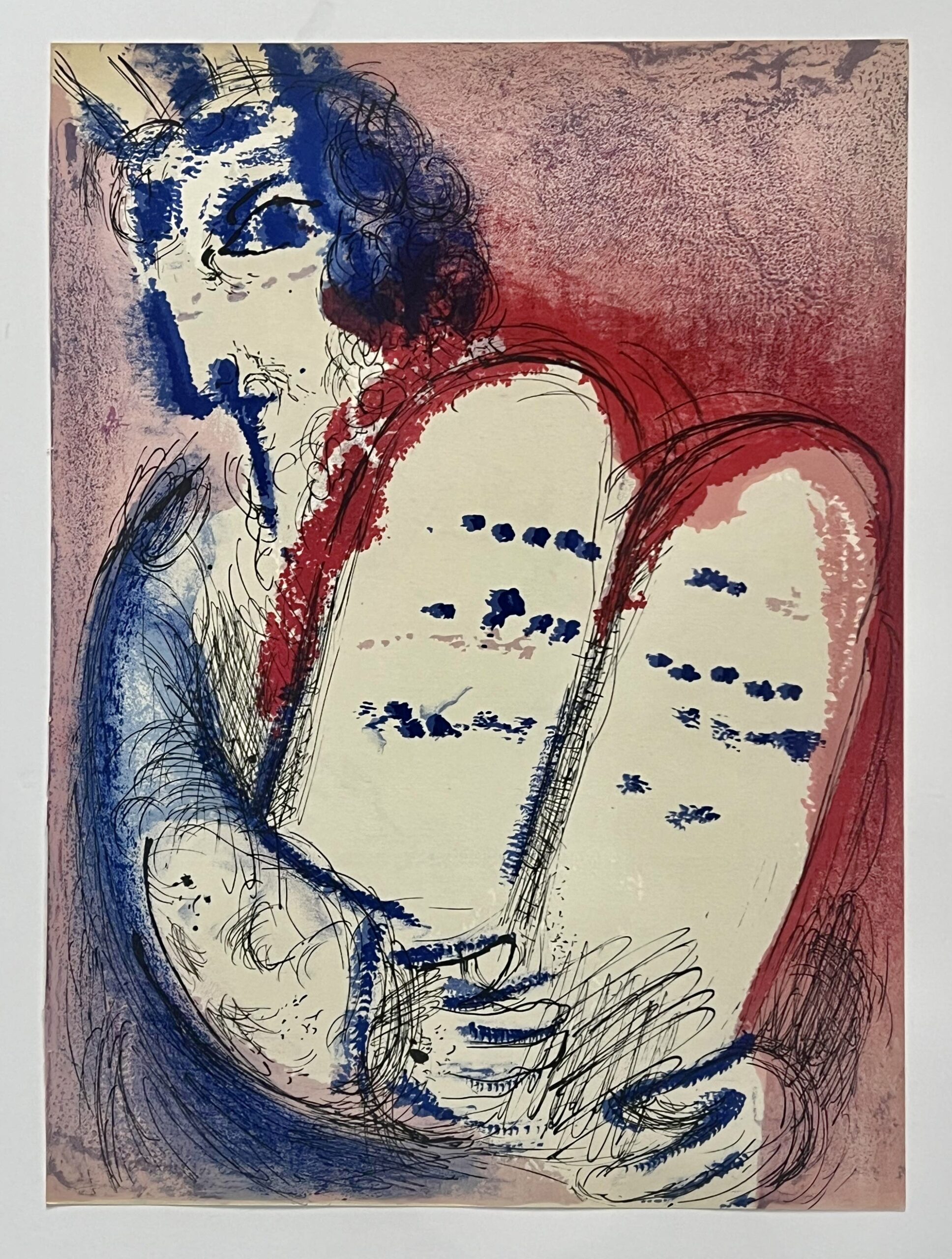 Moses iii by Marc Chagall