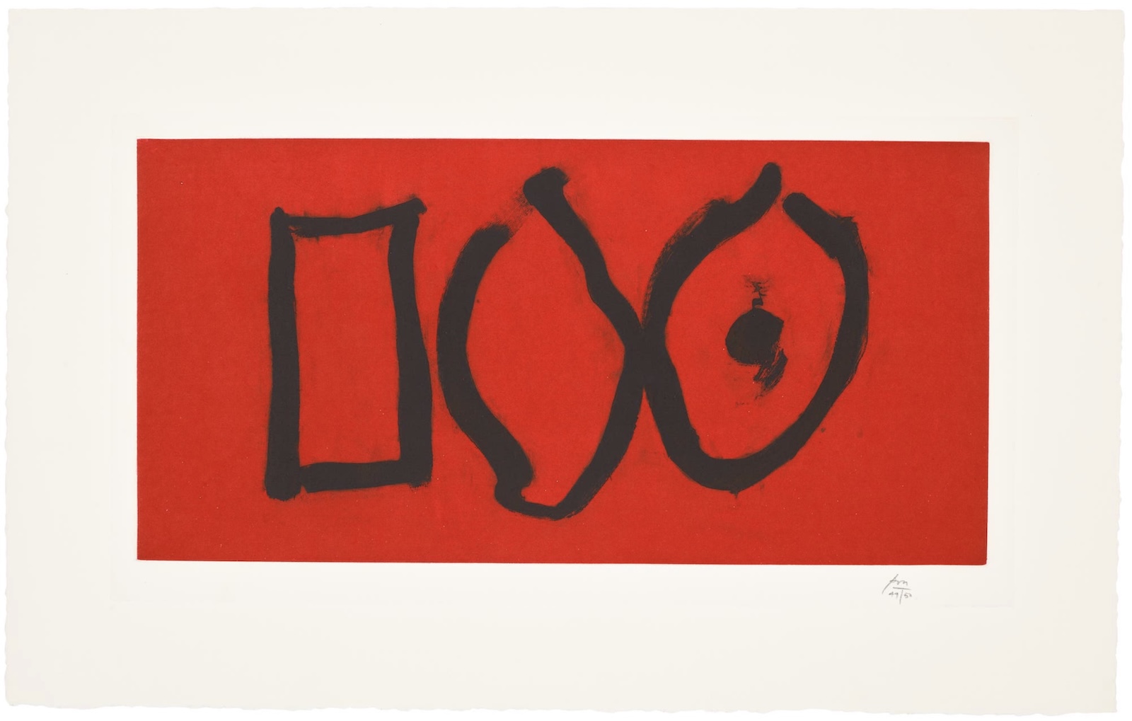 Three Forms by Robert Motherwell