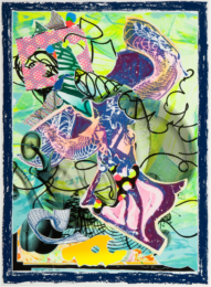 Nemrik by Frank Stella at Jim Kempner Fine Art