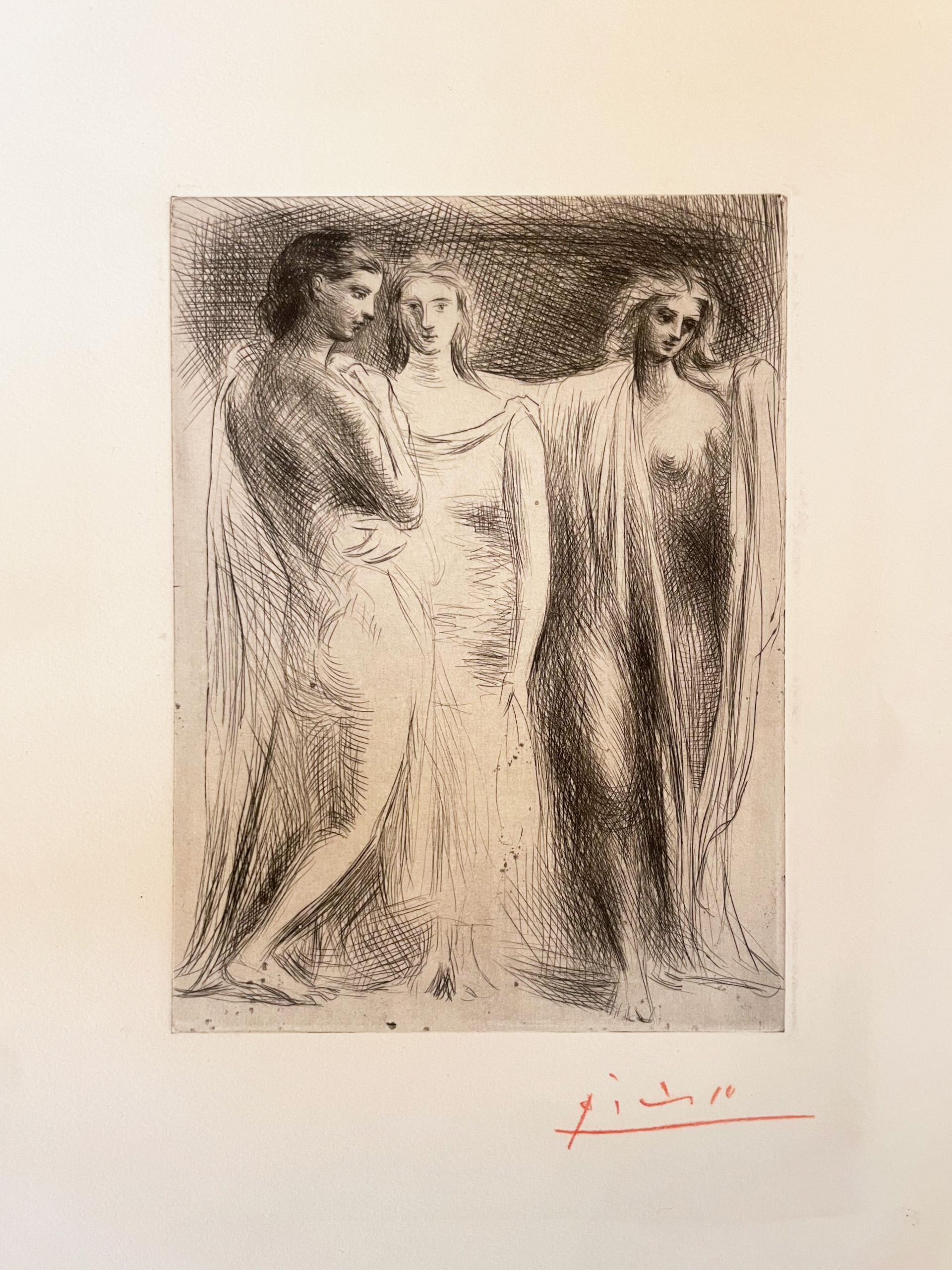 Les Trois Femmes (The Three Women) by Pablo Picasso