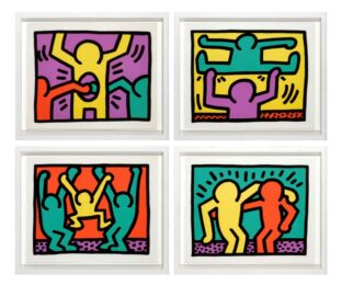 Pop Shop I (L. pp. 82-83) by Keith Haring at Dovehouse Contemporary