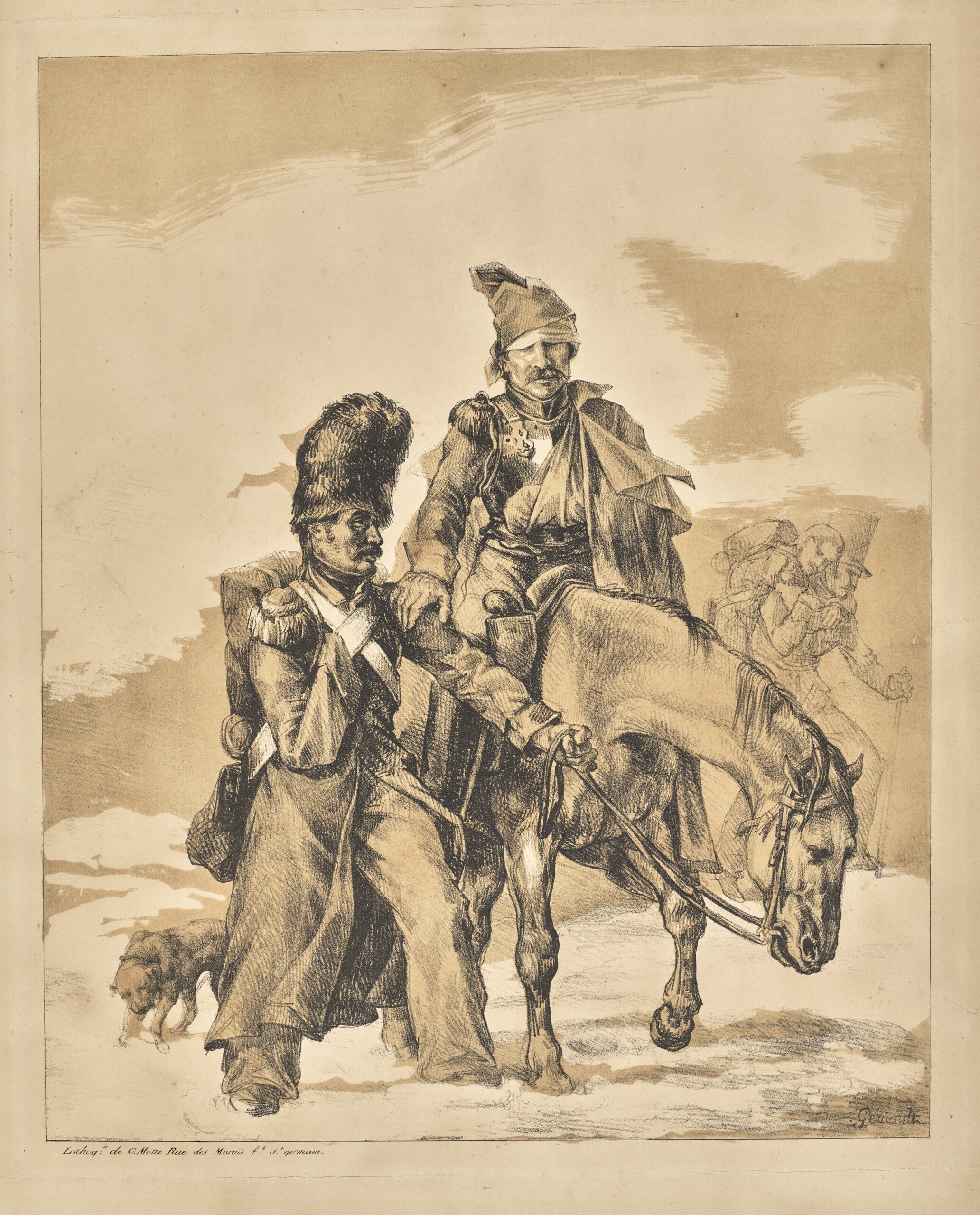 Retour de Russie (Return from Russia) by Théodore Géricault