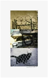 Street Sounds East by Robert Rauschenberg at ULAE