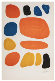 Homage to Ben Shahn by Alexander Calder at Robert Fontaine Gallery