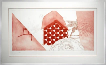 Tin Roof (2nd State) by James Rosenquist at Douglas Flanders & Associates