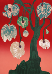 Flowering Tree by Inka Essenhigh at Lower East Side Printshop