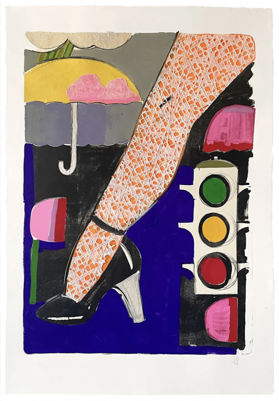 Leg by Ellen Berkenblit