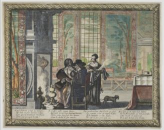 La Vieillesse (Old Age) by Abraham Bosse at Sarah Sauvin