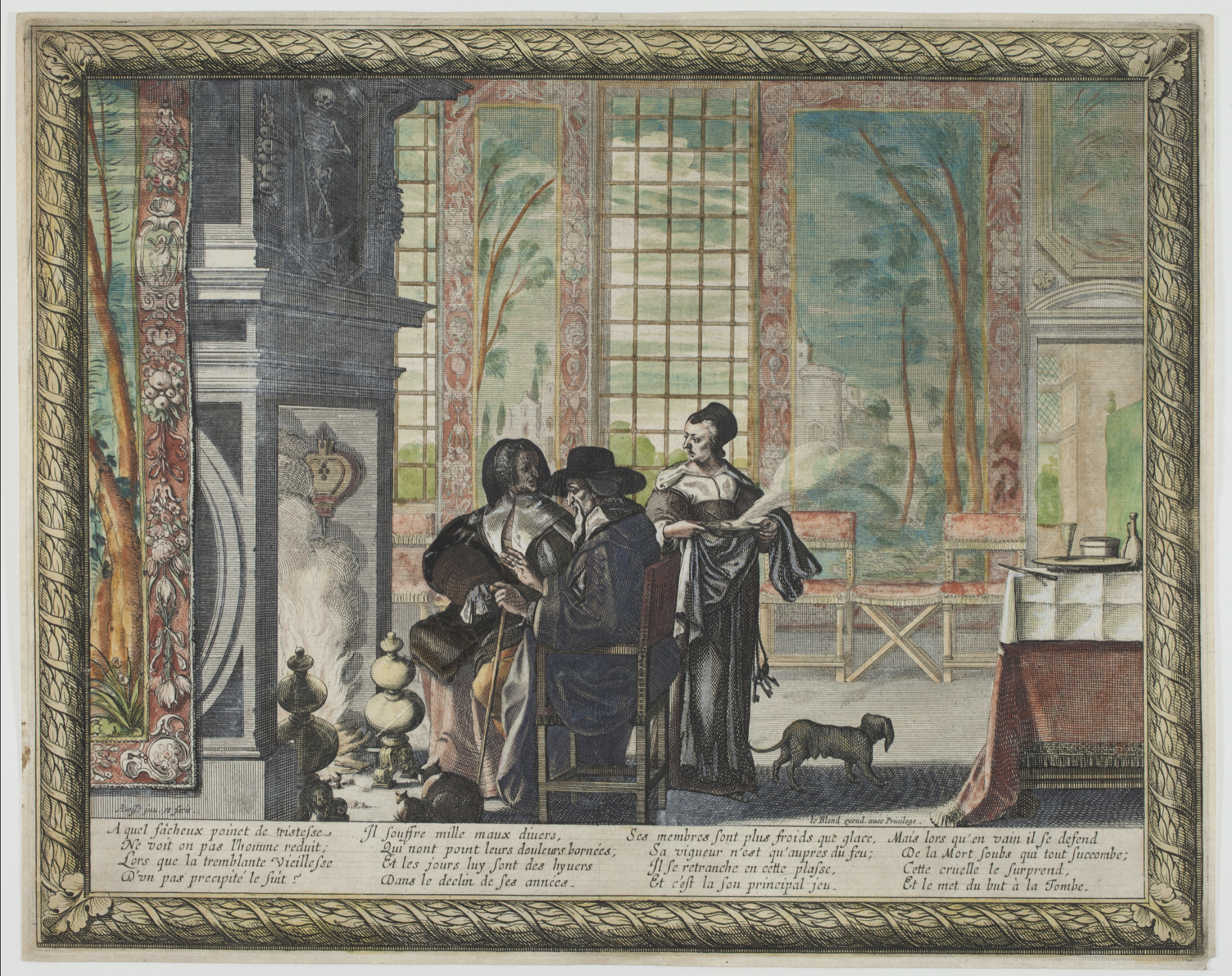 La Vieillesse (Old Age) by Abraham Bosse